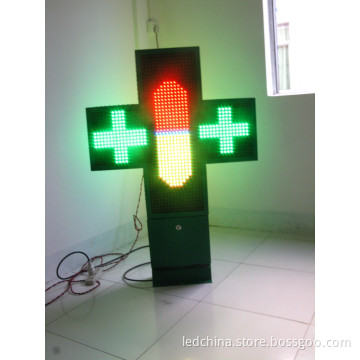 RGB P16 Doule Sided LED Cross